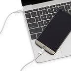 Amazon Basics USB-C to USB-C Cable, 6 Foot | 480Mbps Speed | USB-IF Certified | White | Pack of 2
