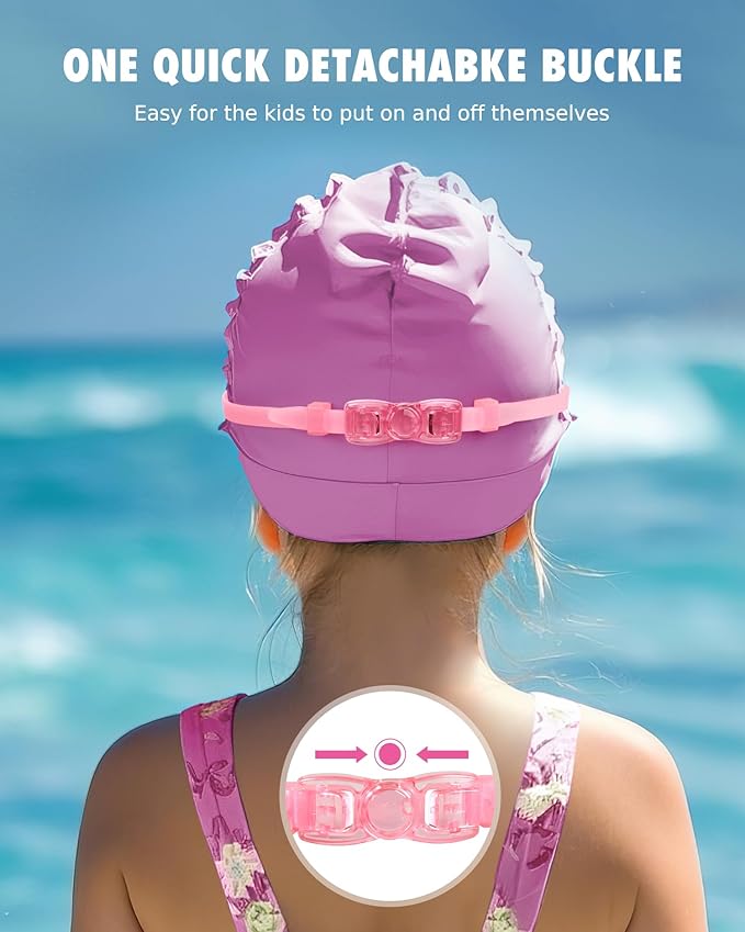 Aegend Swim Goggles for Kids Youth 3-14 Anti-Fog Anti-UV Comfort Fit Goggles for Swimming