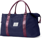 HYC00 Travel Duffel Bag,Carry-on Overnight Weekender Bags for Women,Sports Tote Gym Bag with Wet Pocket