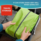 Travel Shoe Bag 4-Piece Men's and Women's Waterproof Nylon Zipper, Travel Shoe Storage Bag, Shoe Storage Bag