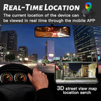 GPS Tracker for Vehicles, No Subscription Mini GPS Tracker Real Time Locator, Magnetic Anti-Theft Micro Vehicle Tracking Device with App for Cars, Kids, Elderly, Pets, Wallet, Luggage