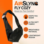The Slyng-Premium Travel Blanket System – Airplane Sleep Support, Blanket Body Sling for Deep Sleep | Ultra-Soft, Breathable, Compact Carry-On Travel Essential for Long Flights and Car Road Trips