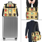 Coffee Maker Carring Bag Travel Storage Tote Bag Compatible with Keurig K-Mini or K-Mini Plus Portable Single Serve Coffee Brewer Case with Pockets for K-cup Pods(Bag Only)