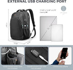 Swissdigital Design Adult Laptop Backpack, College Laptops Backpack with USB Charging Port for Men Fits 16 Inch Notebook with Finder Keychain, Bluetooth Tracker, Item Locator for Keys,SD16709508F-01