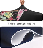 WUJIAONIAO Travel Luggage Cover Baggage Suitcase Cover Protector Skins 18-32 Inch (Flamingo A23, XL (for 29-32 inch luggage))