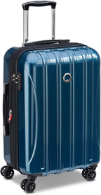 DELSEY PARIS Helium Aero Hardside Expandable Luggage with Spinner Wheels, Teal, Carry-On Plus 21 Inch