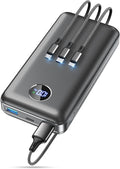 60000mAh Portable Phone Charger with 22.5W Fast Charging USB-A& USB-C Ports, Slate