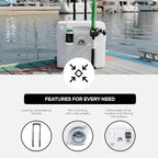 Igloo Marine Cooler | Insulated Hard Shell Ice Chest |Great for Fishing, Camping, Boating, & More