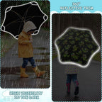 ALAZA Kids Umbrella Stick Umbrellas Cute Umbrella for Boys Girls Toddler UV/Sun Rain Windproof