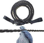 Tri-Braided Cord Travel Clothes Line, Adjustable Bungee Cord Clothesline,Washing Hanging Airer Rope, for Hotel,Camping/Laundry Room,Indoor/Outdoor Usage,Dry Clothes Anywhere Without Using pegs.
