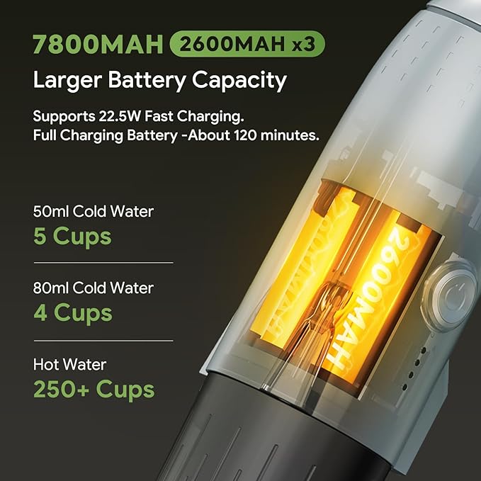 3 in 1 Portable Electric Espresso Machine On the Go with Detachable Coffee Stand, Car Coffee Maker Self-Heating with USB-C, For Travel Camping and Hiking With Ground Coffee & NES PRES*O/DG Pod