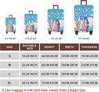 WUJIAONIAO Travel Luggage Cover Baggage Suitcase Cover Protector Skins 18-32 Inch (rainy season, S (for 18-20 inch luggage))