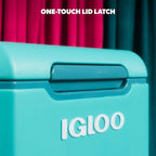 Igloo Tag Along Too Coolers | Insulated Hard Shell Picnic Style Cooler | Rolling Ice Chest