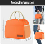 douyadady Lunch Bag Women/Men Lunch Box Women/Men (orange)