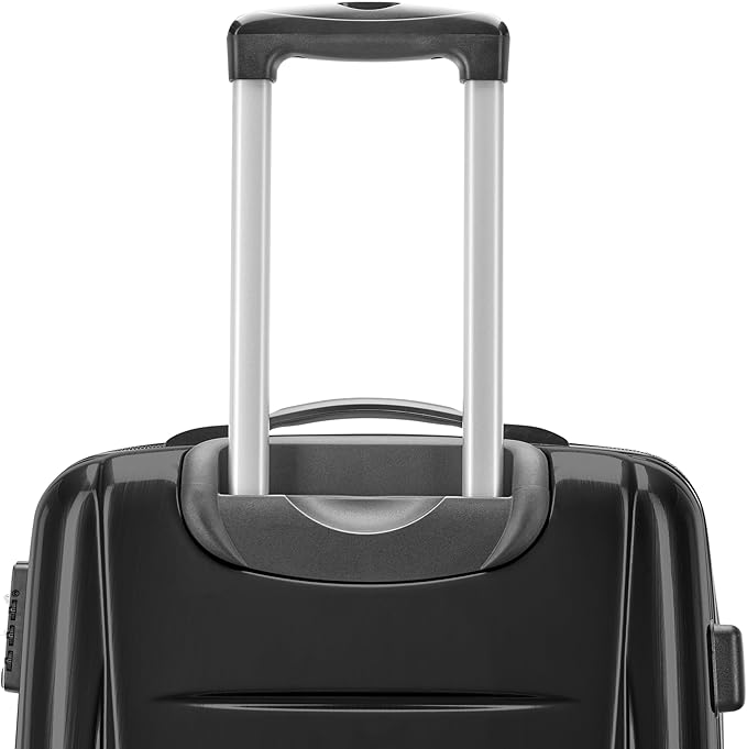 Samsonite Winfield 2 Hardside Expandable Luggage with Spinner Wheels, Brushed Anthracite, Checked-Medium 24-Inch