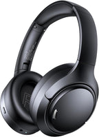 Hybrid Active Noise Cancelling Headphones 120H Long Playtime, 6 ENC Mic, Wireless Over-Ear Bluetooth 6.0 Headphones, Hi-Res Audio, Memory Foam Earcup, Transparency Mode ANC Headphone for Travel Office