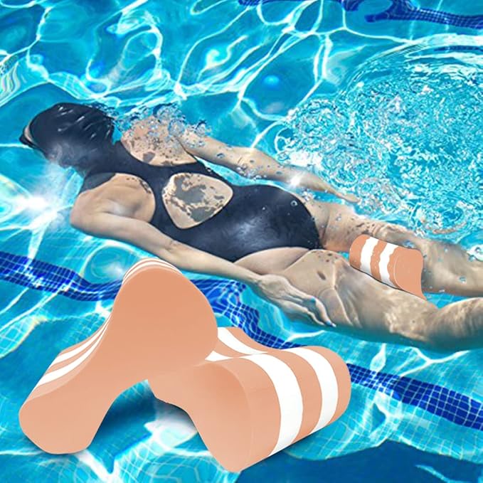 Swimming Pull Float, Soft Swimming Float Kickboard, EVA 5-Layer Pull Buoy Leg Float, Pool Training Aid, Legs and HIPS Support for Adults, Kids, and Beginners