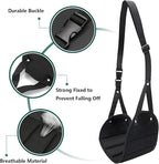 1-Pack Foot Hammock for Plane Travel | Adjustable and Lightweight Portable Under Desk Foot Rest for Air Travel and Office | Essentials to Relax Your Feet