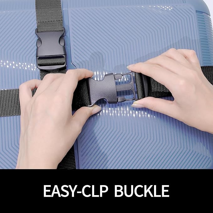 Luggage Straps 2-80Black