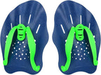 Contour Swim Paddles Hand, Swim Training Hand Paddles with Adjustable Straps, Swimming Hand Paddles for Women and Men