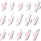 MINKINH 26-Piece Professional Manicure Set，Features Stainless Steel Tools, Carbon Steel Clippers & Travel Case for Women's Home and Travel Grooming(Pink)