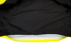 Portwest UH447 Waterproof Reversible Raincoat Hi Vis Reflective Long Safety Rain Jacket Yellow/Black, 3X-Large