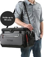 Titan by Arctic Zone Deep Freeze Cooler - Zipperless Hardbody Cooler - Deep Freeze Insulation, HardBody Liner, and SmartShelf