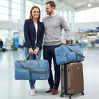 Lucky Travel Duffel Bags 85L, Gym Bag, Travel Bag & Large Duffle Bag for Men, Foldable Overnight Weekender Bags for Women & Men with Adjustable Shoulder Strap,