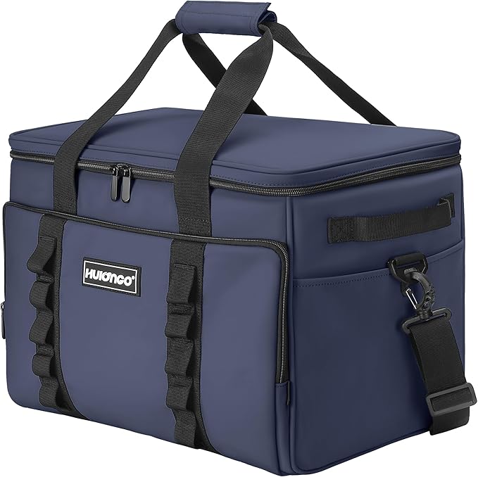 Soft Insulated Cooler Bag Collapsible Large Travel Coolers Soft Sided Coolers Ice Chest, Leakproof, Waterproof