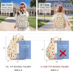 STEAMEDBUN Corduroy Kids Backpack for Girls and Boys 5-8: Girls Backpack for Elementary Kindergarten - 15 inch Cute Backpacks for Kids - Strawberry