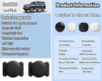 2 Pack GPS Tracker for Vehicles,Tracker Device for Vehicles,Tracking Devices for Cars Hidden,Car GPS Tracker (Only iOS) | No Monthly Fee | Magnetic Shell | Waterproof | Works with Apple Find My