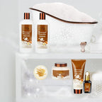 Mothers Day Gifts for Mom, Gifts for Women, 7-Piece Coconut Vanilla Bath and Body Gift Set, Spa Kit | Spa Gifts for Valentines Day, Fathers Day, Birthday, Christmas Gift, All Occasion Gift