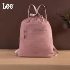 Lee Drawstring Backpack Bag Lightweight Small Gym Swim Beach Bag Water Resistant Sports Sackpack for Men Women,LEE48-002PK