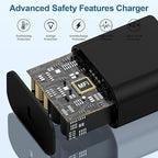 USB C Apple Watch Charger,[MFi Certified] iPhone Fast Magnetic iWatch Charger 6ft USB C Charging Cable Cord Long and Type C Wall Charger Block for Apple Watch Series 11/10/9/Ultra/8/7/SE/SE2/6/5/4/3/2