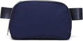 YOSHUYUKI Fanny Pack Crossbody Bag Trendy Waterproof Small Cross Body Purse for Women Men Fashion Waist Packs Mini Belt Pouch Chest Bum Hip Bag Lulu Dupes for Travel Vacation Running True Navy