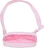 Crocs Classic Belt Waist Bag, Customizable Fanny Pack, Personalize with Jibbitz Charms, Pink Milk, One Size