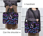 MNSRUU Laptop Bag for 15.6 inch Black Gothic Bats
