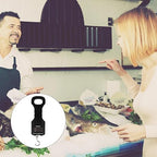 PATKAW Digital Luggage Scale 30kg Handheld Electronic Multifunction Hanging Weighing Scale for Travel and Fishing with Large LCD Display