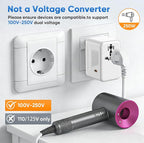 Universal Power Adapter Travel - European Travel Plug Adapter with 3 USB-C PD Fast Charging & 2 USB-A, 1 AC, Worldwide Travel Essentials, International Plug Adapter for UK/US/AU/ID, White