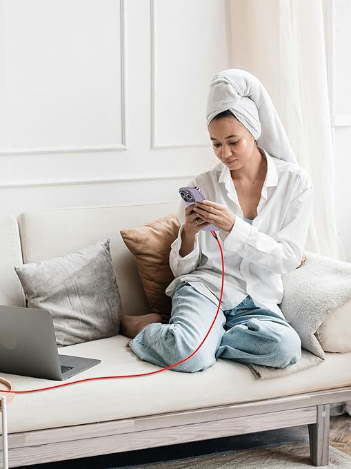 iPhone Charger 6FT [Apple MFi Certified] iPhone Charger Cord Fast Charging Lightning Cable Nylon Braided USB iPhone Cable Compatible with iPhone 14 Pro Max/13/12/11/XR/XS Max/X/8/7/6s Plus, iPad, iPod