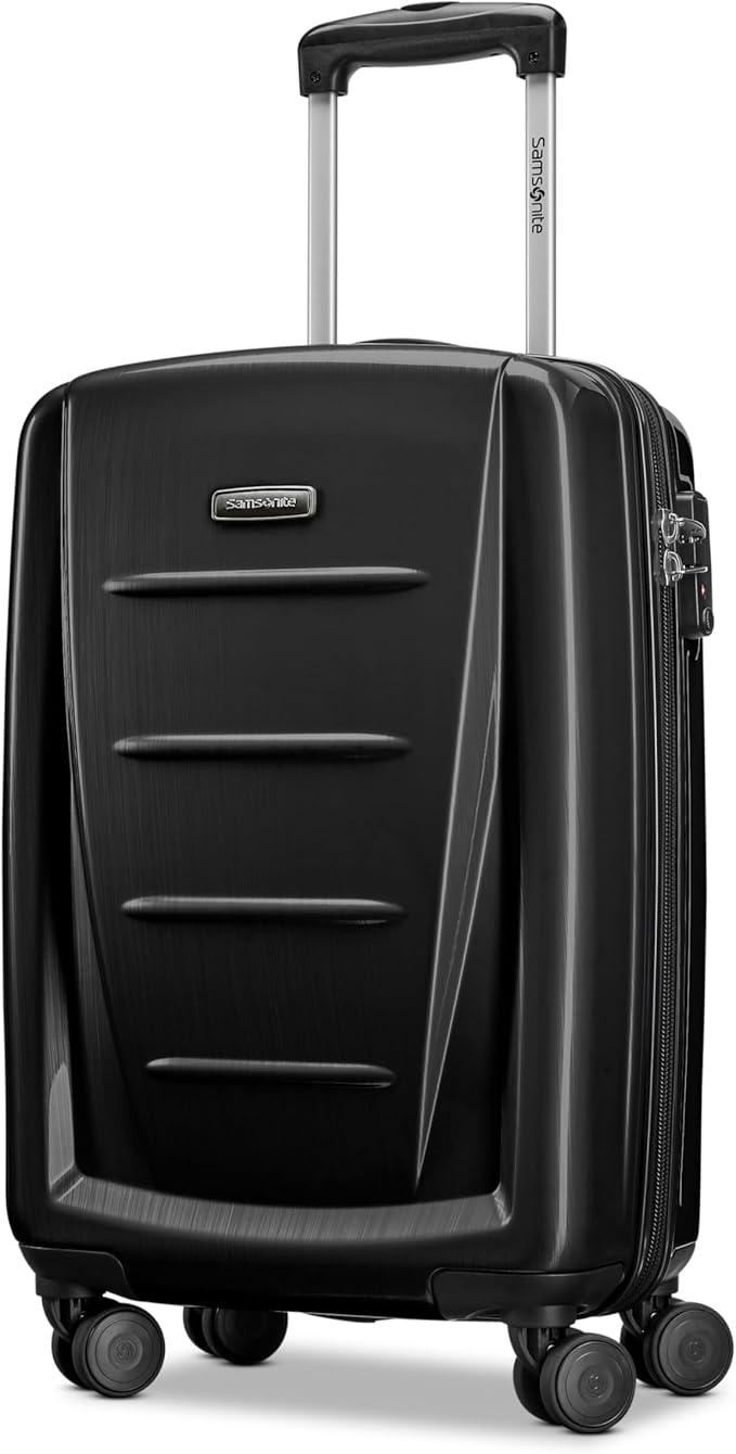 Samsonite Winfield 2 Hardside Expandable Luggage with Spinner Wheels, Brushed Anthracite, 3-Piece Set (20/24/28)