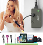 Key Power 220V to 110V Voltage Converter, 230W Step Down International Power Converter Adapter Combo with UK/AU/US/EU Travel Adapter.