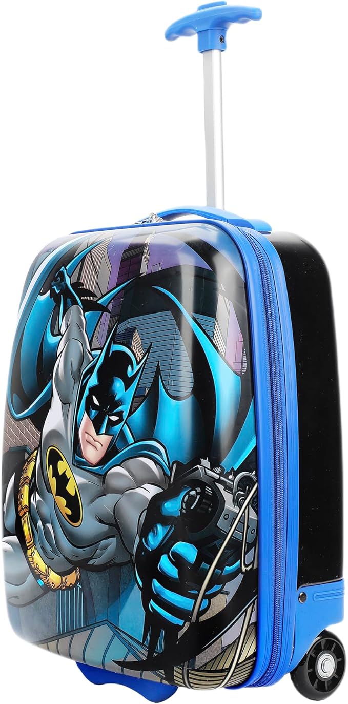 Bioworld Batman Gotham City Youth 16.5" 2-Wheel Luggage