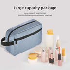 Icramsy Travel Toiletry bag Toiletry bag for women men Hanging Cosmetic bag Travel accessories for Women Men (Blue)