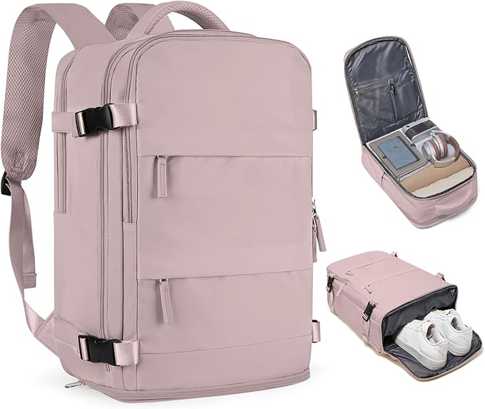 coofay Travel Backpack For Women Men Airline Approved Carry On Backpack Flight Approved Waterproof Sports Backpack Casual Daypack Small Hiking Backpacks
