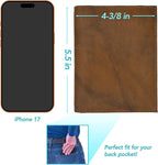 Antique Saddle RFID Genuine Leather Passport Wallet