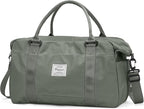 HYC00 Travel Duffel Bag,Carry-on Overnight Weekender Bags for Women,Sports Tote Gym Bag with Wet Pocket