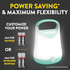 Eveready LED Camping Lantern X-250 (2-Pack), Super Bright Tent Lights, Rugged Water Resistant LED Lanterns, 100 Hour Run-time (Batteries Included), Teal