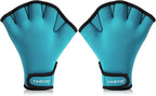 TAGVO Aquatic Gloves for Helping Upper Body Resistance, Webbed Swim Gloves Well Stitching, No Fading, Sizes for Men Women Adult Children Aquatic Fitness Water Resistance Training