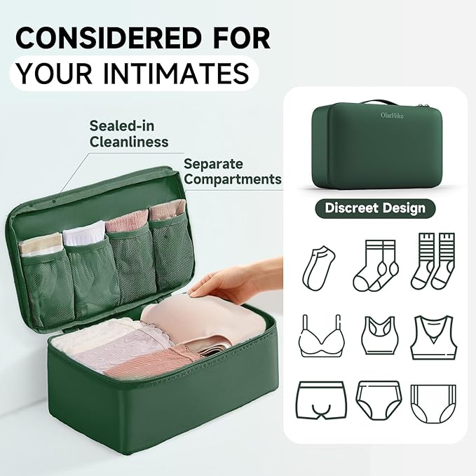 11 Set Packing Cubes for Travel, Gifts for Women Mom,Anti-Tearing Suitcase Organizer,OlarHike Vacation Essentials & Accessories for Cruise Ship
